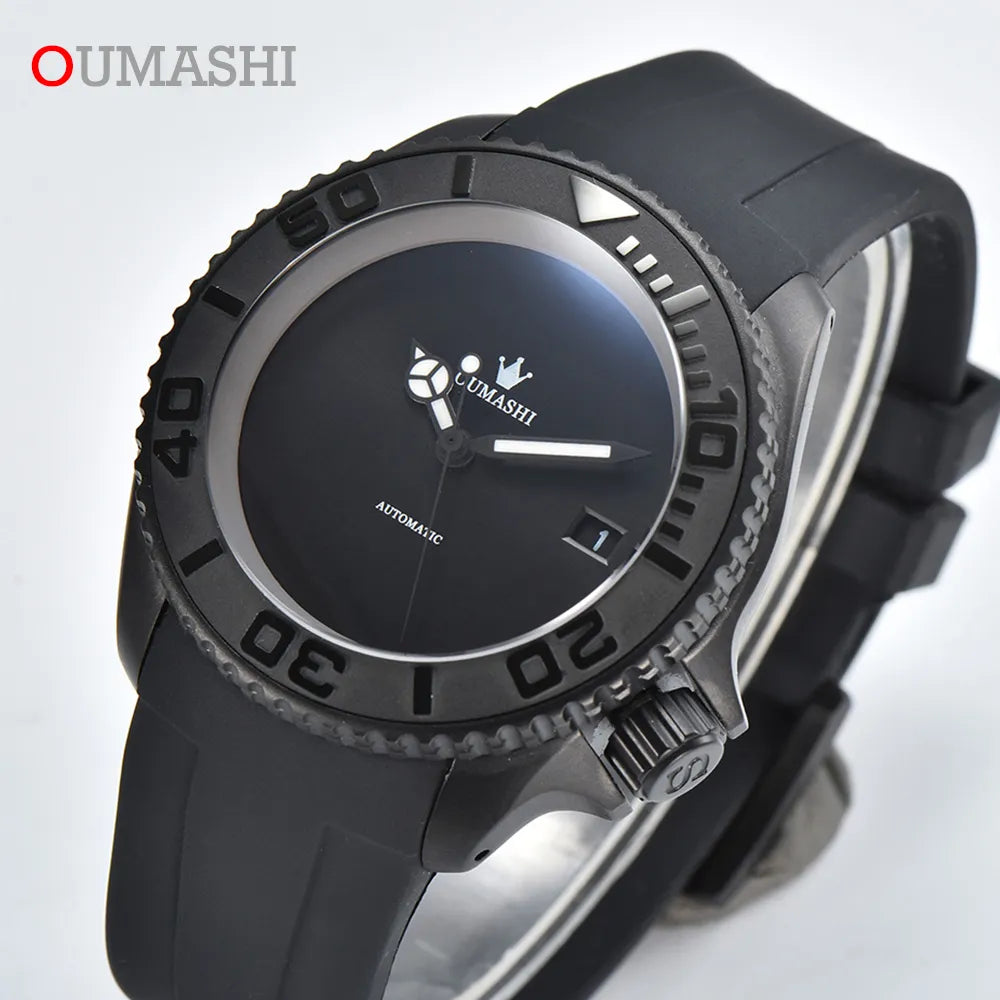 007 OUMASHI Automatic Mechanical Watch Movement Watch Case Stainless Steel