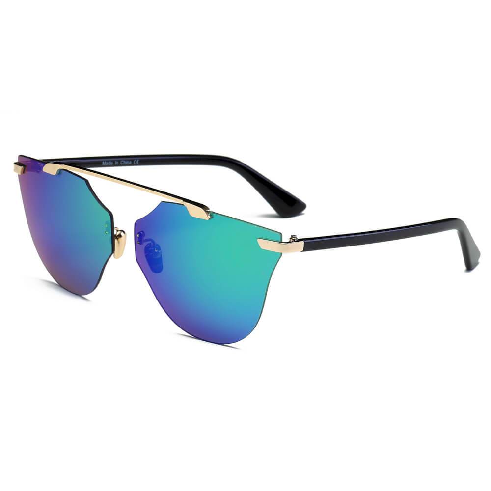 ALLEGAN | Women Round Cat Eye Sunglasses