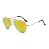 AARUS | Unisex Classic Metal Teardrop Aviator Shades Sunglasses