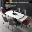 Italian Retractable Table and Chair Set