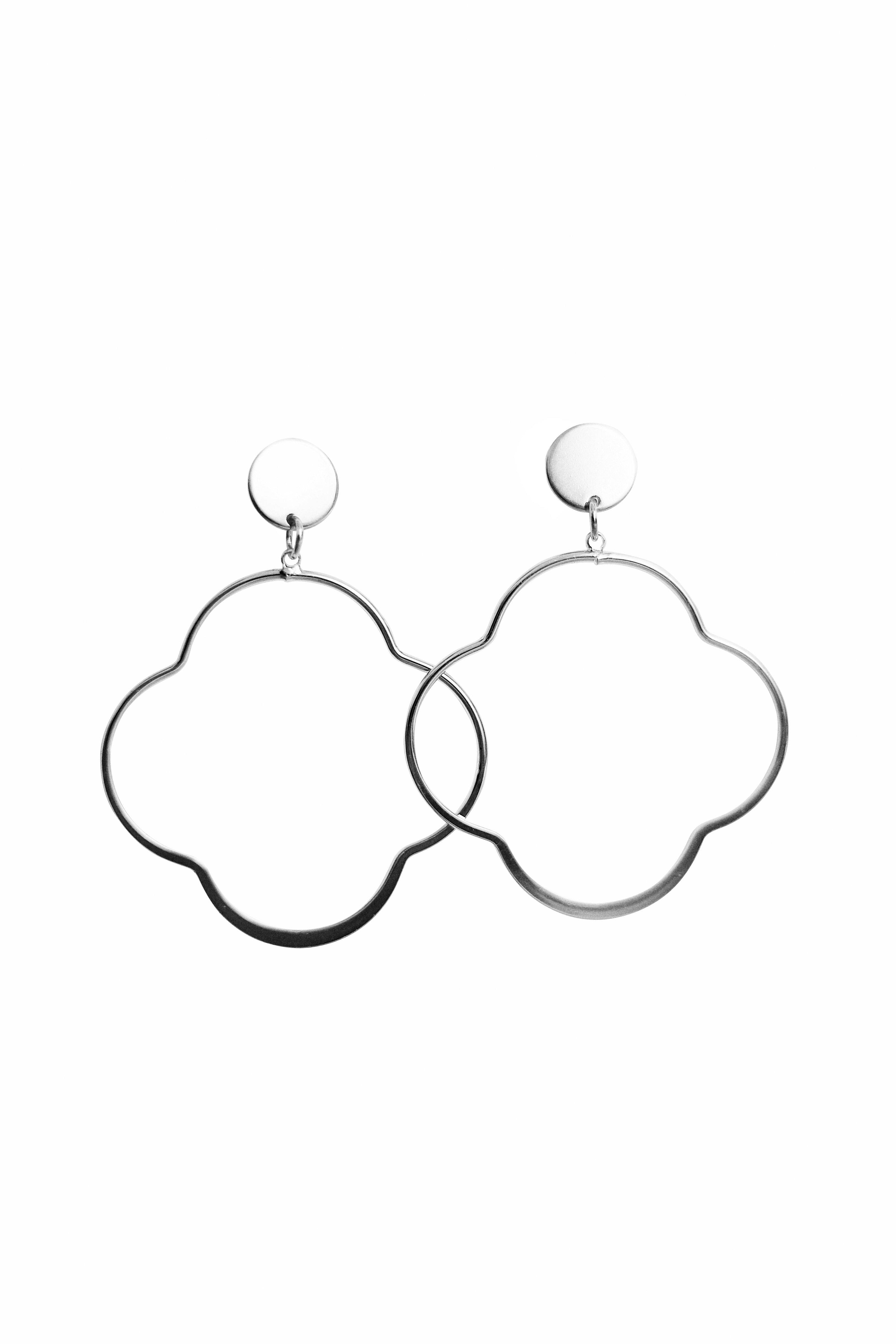 Boucles d'oreilles Elena en argent