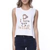 Love a Latte Womens Crop Top