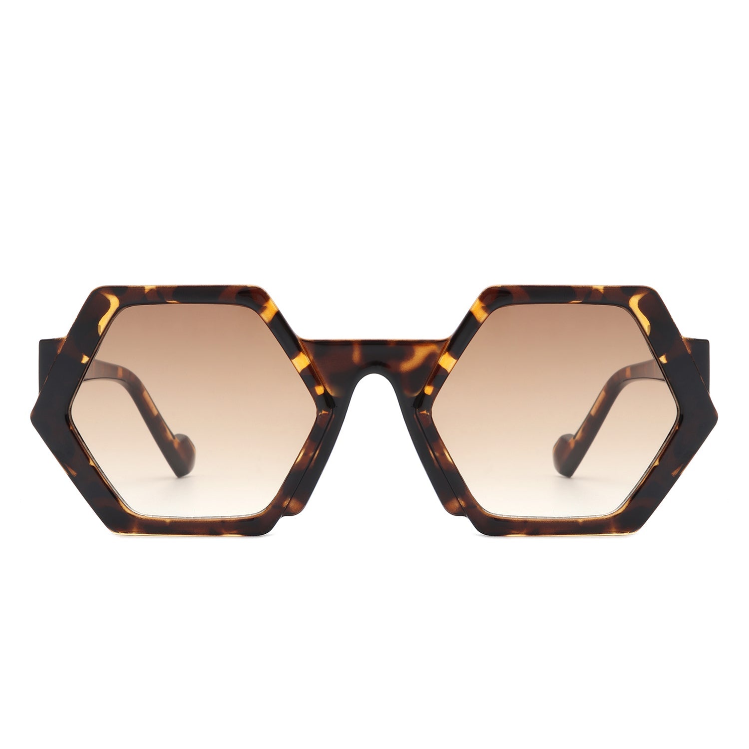 Starpath - Geometric Round Irregular Tinted Fashion Sunglasses