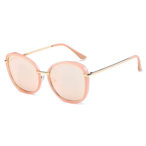 BROOKVILLE | Women Round Cat Eye Oversize Sunglasses