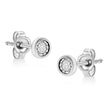 .925 Sterling Silver 1/10 Cttw Miracle-Set Diamond