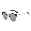 Biloxi -  Women Half Frame Round Cat Eye Polarized Sunglasses