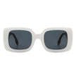 Jadestone - Square Retro Flat Top Fashion Sunglasses