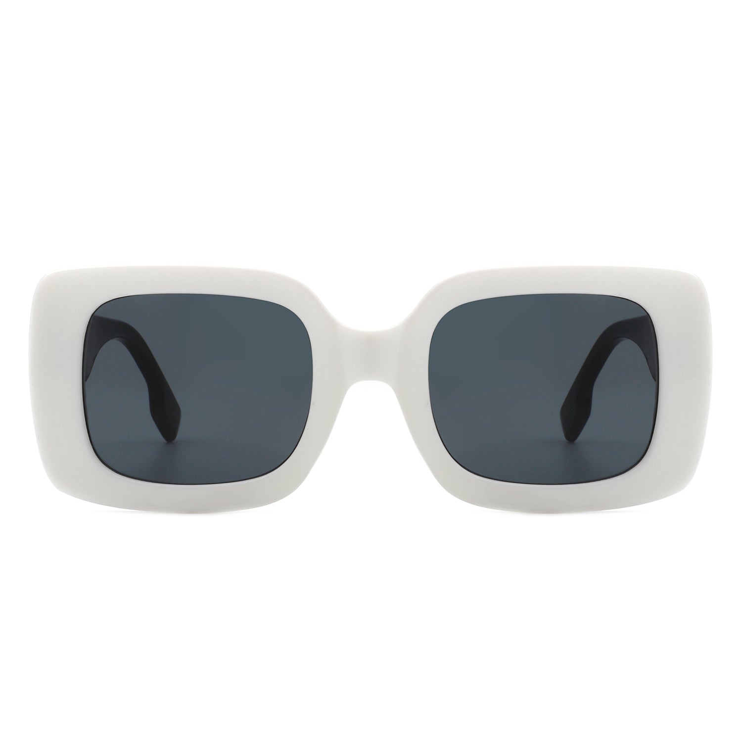 Jadestone - Square Retro Flat Top Fashion Sunglasses