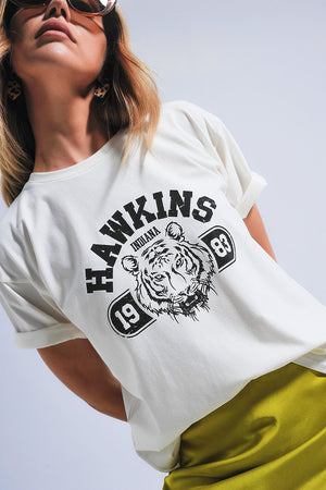 Indiana Hawkins Tiger Short Sleeve T-Shirt