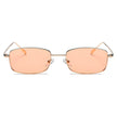 GARNER | Retro Vintage Slim Rectangle Sunglasses