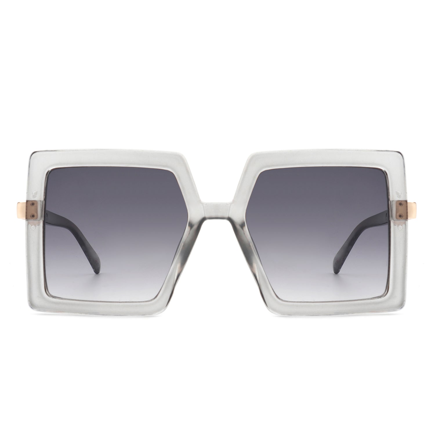 Luminova - Square Oversize Flat Top Fashion Women Sunglasses