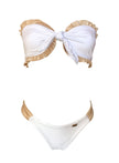 Haut bandeau et bas classique Lexy - Blanc