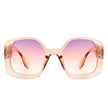 Kaleidos - Oversize Chunky Square Women Fashion Sunglasses