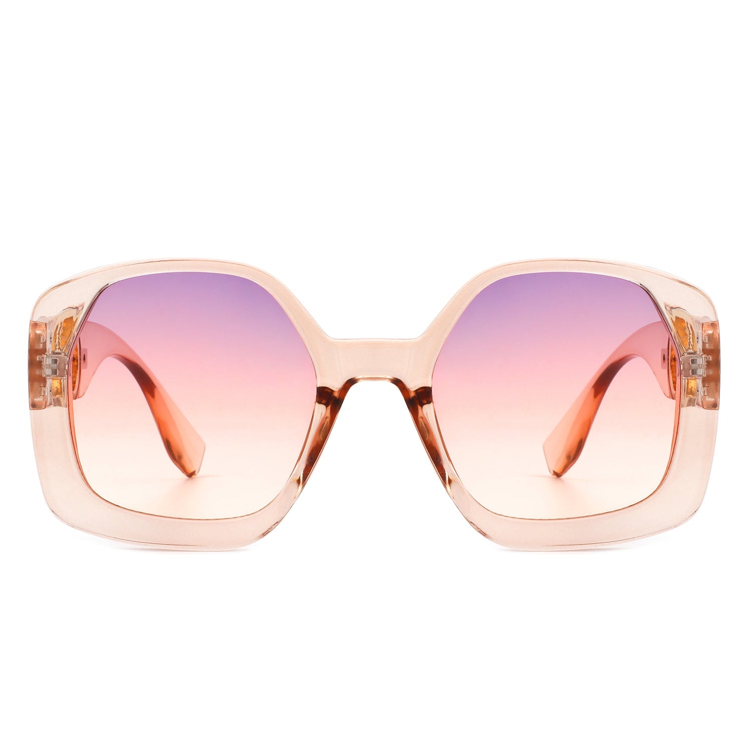 Kaleidos - Oversize Chunky Square Women Fashion Sunglasses