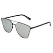 MULA | SHIVEDA PJ711 - Women Polarized Horn Rim Round Cat Eye Sunglasses