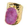 Amy Druzy Statement Ring in Gold