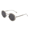 Moonmist - Fashion Circle Geometric Round Futuristic Fashion Sunglasses