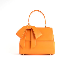 Cottontail - Sac en cuir végétalien orange