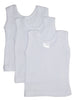 Bambini White Tank Top 3 Pack