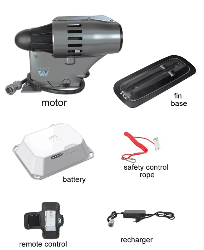 Moteur de planche à pagaie électrique à batterie AQUA MARINA 12 V