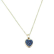 Olivia Heart Druzy Necklace