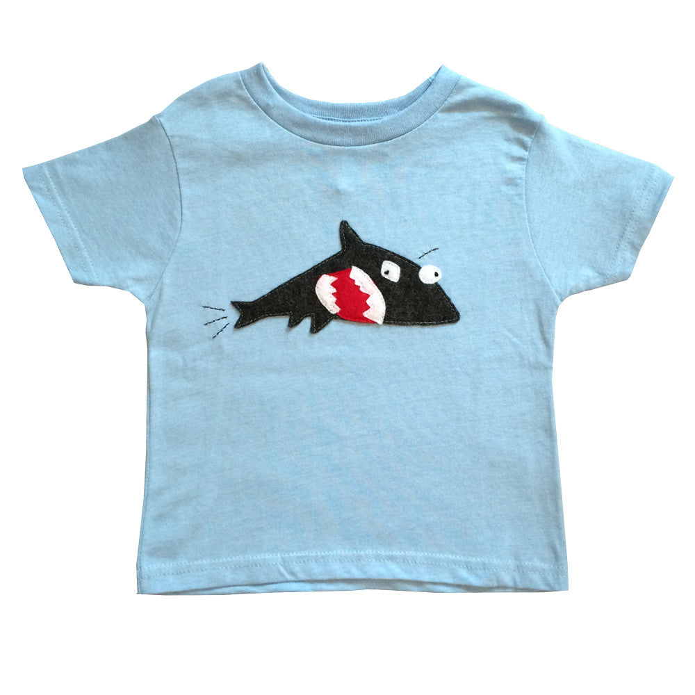 T-Shirt Enfant - Requin + Poisson - Mi Cielo X Matthew Langille