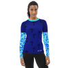 Women's Destination Ocean Sea Skinz Performance Rash Guard UPF 40+