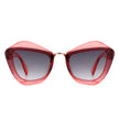 Infernia - Women Square Fashion Irregular Cat Eye Sunglasses