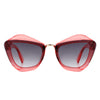 Infernia - Women Square Fashion Irregular Cat Eye Sunglasses