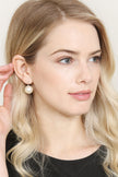 Boucles d'oreilles à perles articulées