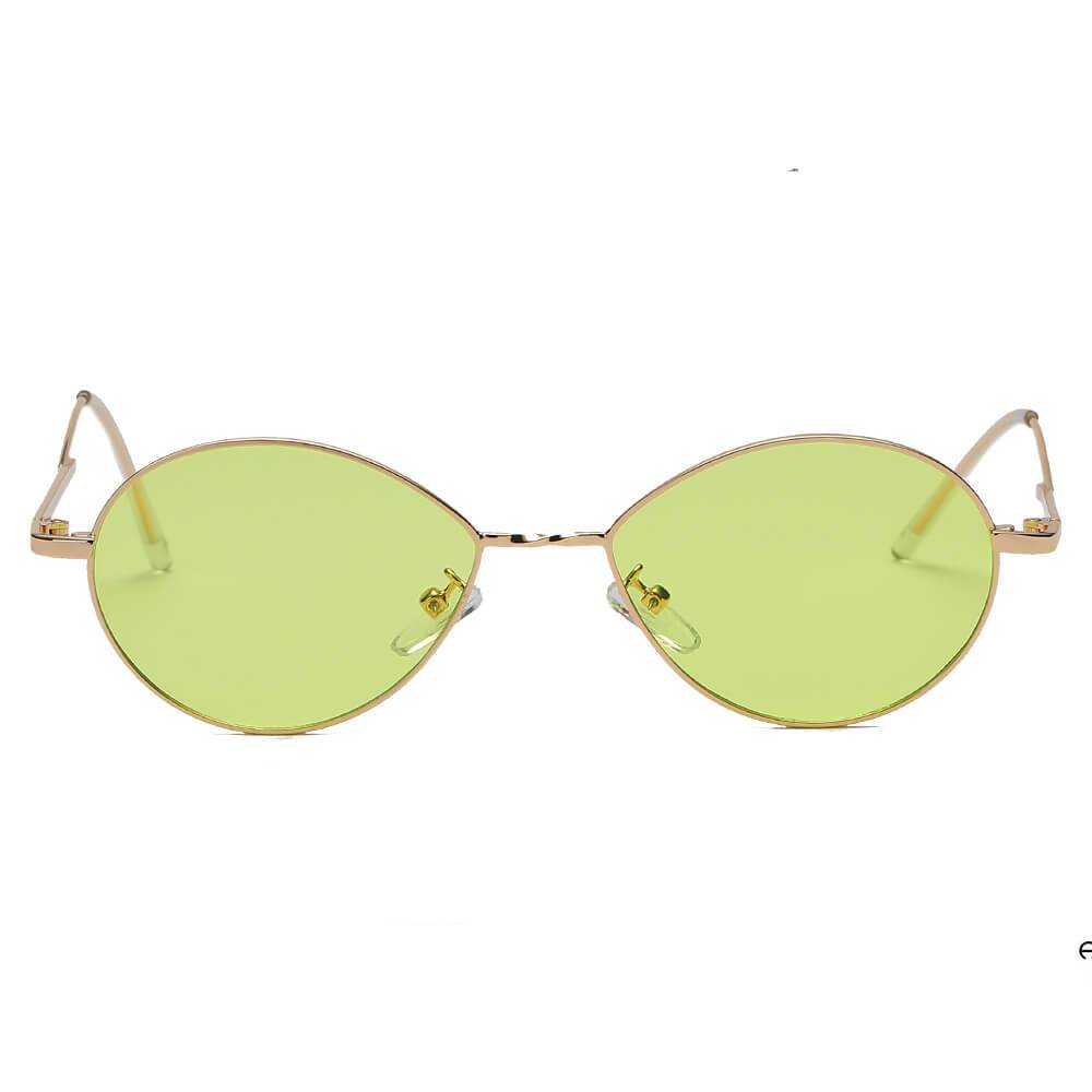 HICKORY | Small Retro Vintage Metal Round Sunglasses