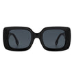 Jadestone - Square Retro Flat Top Fashion Sunglasses