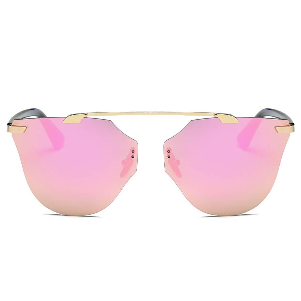 ALLEGAN | Women Round Cat Eye Sunglasses