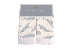 Couverture Newcastle en bambou Blue Shadow Whales