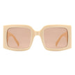 Vesela - Retro Square Oversize Fashion Sunglasses