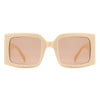 Vesela - Retro Square Oversize Fashion Sunglasses