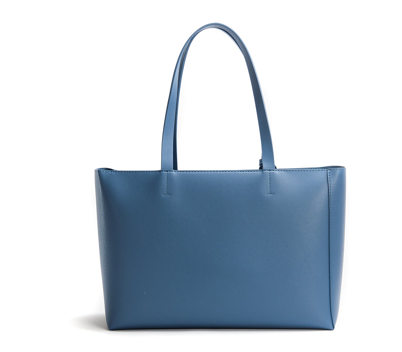 Tippi - Sac fourre-tout en cuir végétalien bleu