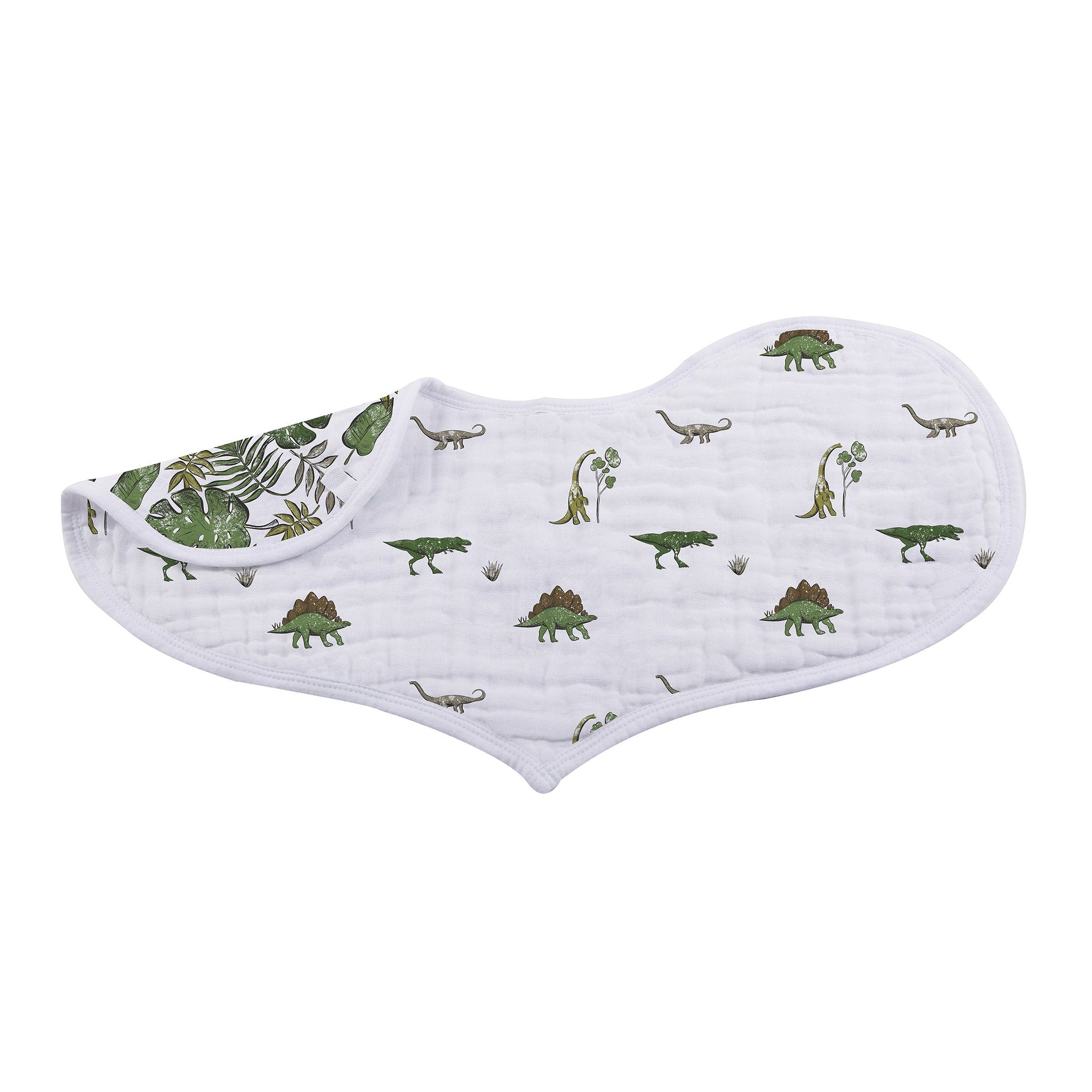 Bavoir en coton pour rots Dino Days, paquet de 2