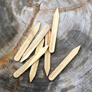 Séjours de collier en bois de frêne