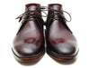 Bottes Chukka Paul Parkman pour hommes marron et bordeaux (ID#CK43E8)