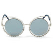 Holland - Pearl-Studded Cut-Out Cat Eye Princess Sunglasses