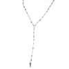 Collier en Y Bridgett en argent et or