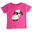 Kids T-Shirt - Sheep - Mi Cielo X Matthew Langille - Raspberry