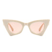 Luminea - Women Retro High Pointed Vintage Fashion Cat Eye Sunglasses