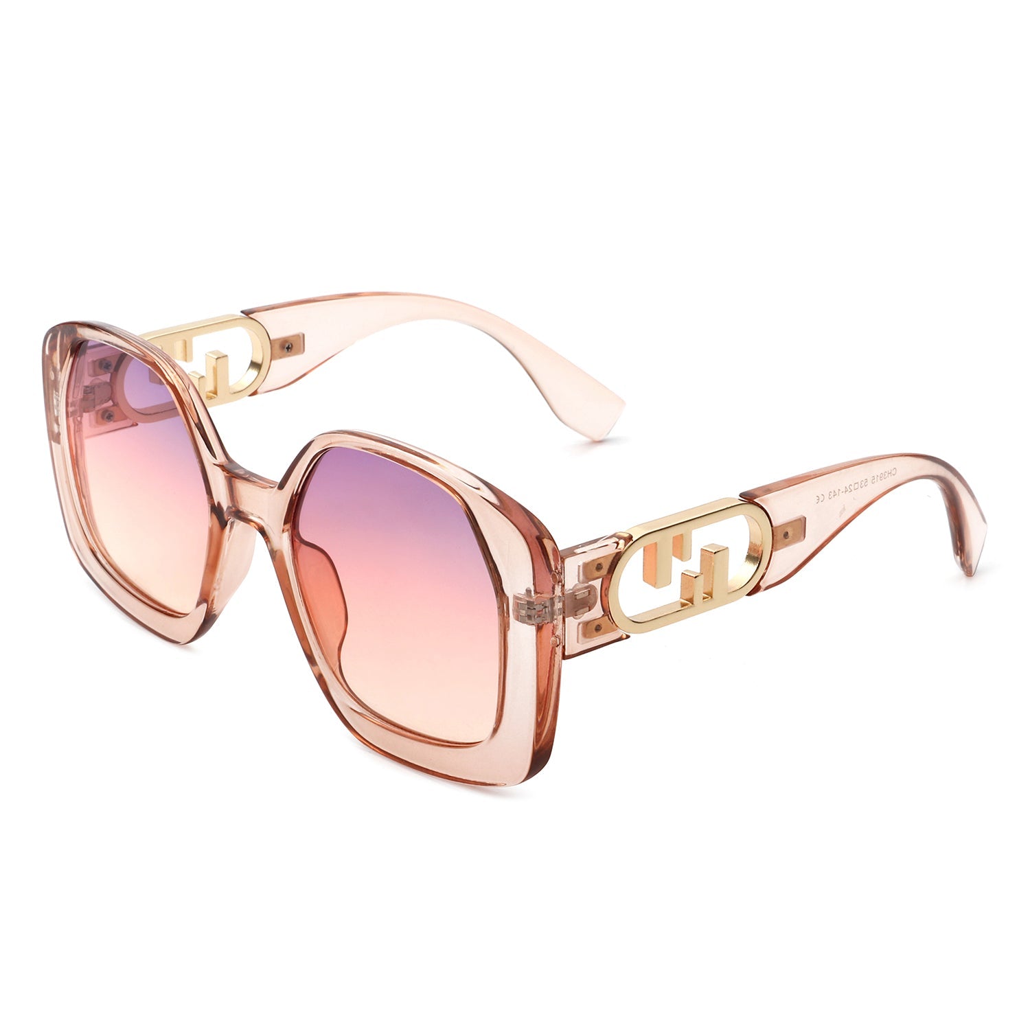 Kaleidos - Oversize Chunky Square Women Fashion Sunglasses