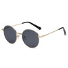 GENEVA | Retro Vintage Metal Round Oval Circle Sunglasses