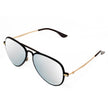 DURHAM | Unisex Mirrored Aviator Fashion Sunglasses