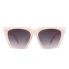 Flarebit - Women Cat Eye Retro Oversize Fashion Square Sunglasses