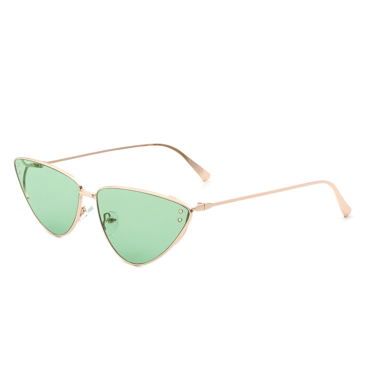 Windflow - Retro Tinted Flat Lens Fashion Cat Eye Sunglasses