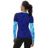 Rashguard Destination Ocean Sea Skinz Performance pour femmes UPF 40+